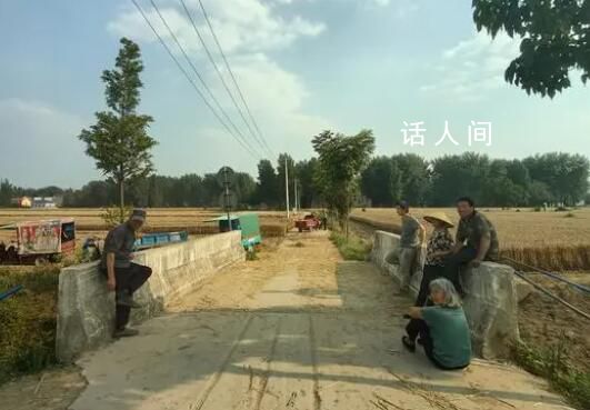 安徽村民攔下赴河南收割機(jī)就地作業(yè) 三地同時(shí)收割機(jī)器忙不過(guò)來(lái)