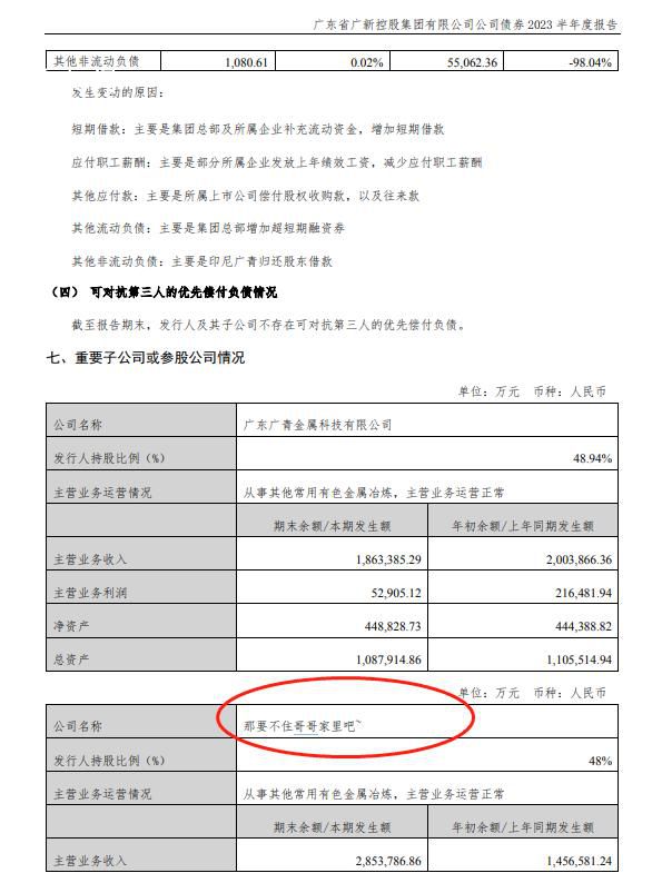 500強集團把子公司寫成“住哥哥家” 錯的離譜