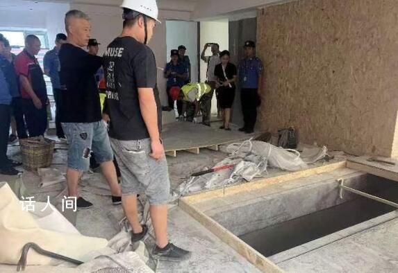 業主花10多萬私挖60平方米地下室 導致整棟大樓的安全可能受到影響