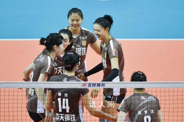 張常寧上場了 江蘇女排主場3:0擊敗山東女排晉級四強(qiáng)