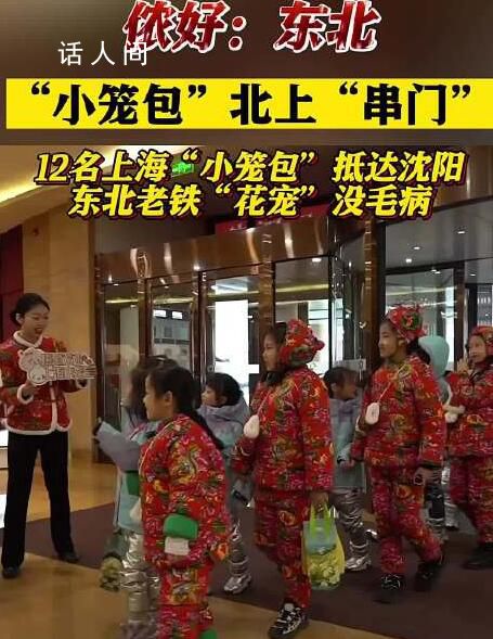 東北老鐵花式迎接上海“小籠包” 掏家底式寵娃熱情